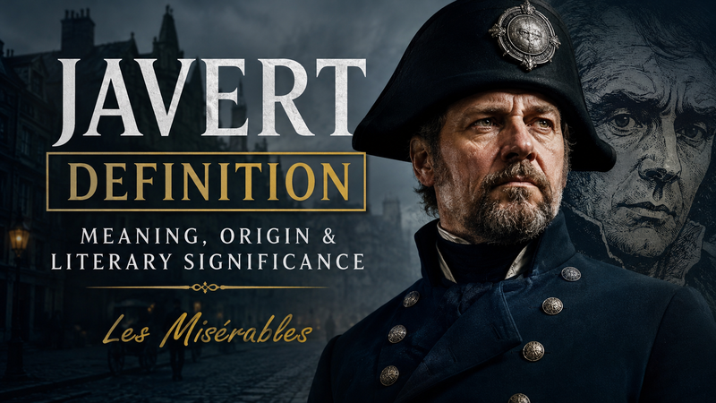 Javert Definition: Meaning & Literary Significance